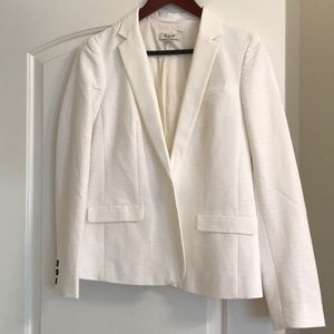 White blazer